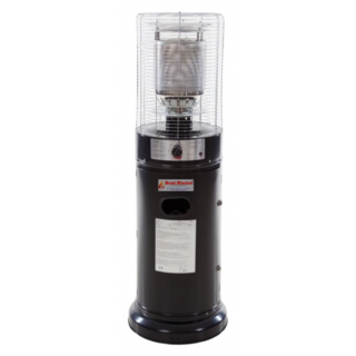 CIRCLE PATIO HEATER (BLACK STAND ROUND FLAME)